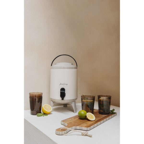 JENS Living Sapdispenser Set met 4 Bekers Zwart – 4 Liter - Afbeelding 9