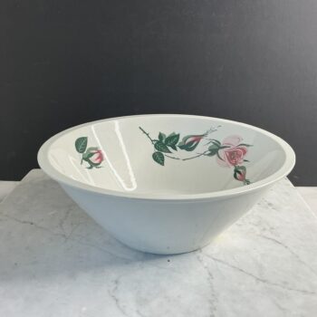 Vintage Villeroy & Boch schaal met roze rozen