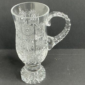 Vintage PODTATRAN Poprad kristallen thee- of koffieglas