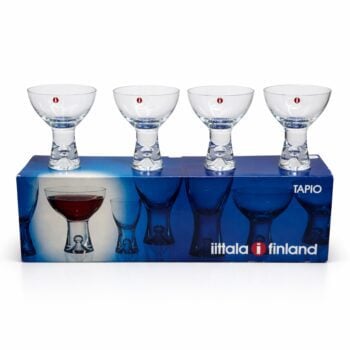 Iittala Tapio glazen – set van 4 – 14 cl – nieuw in originele doos