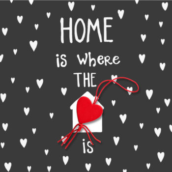Kaart "Home is where the Hart is"