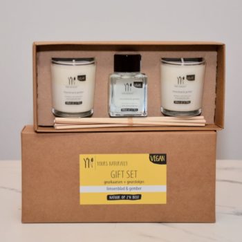 Yours Naturally Giftset limoenblad & gember