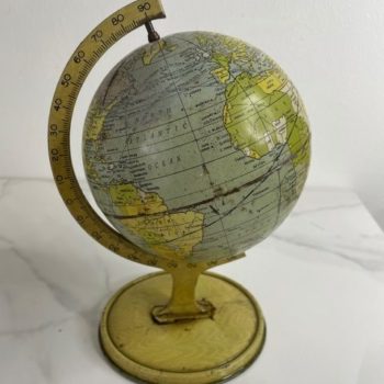 antieke mini wereldbol