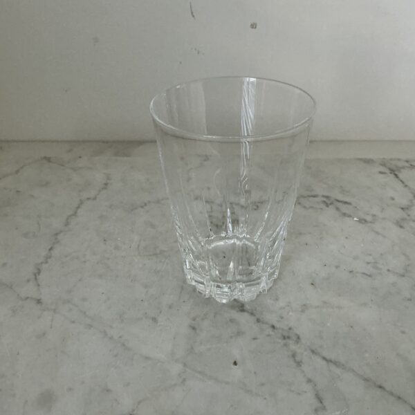 Cristal d'Arques kristallen waterglazen Louvre (set van 5) - Afbeelding 5