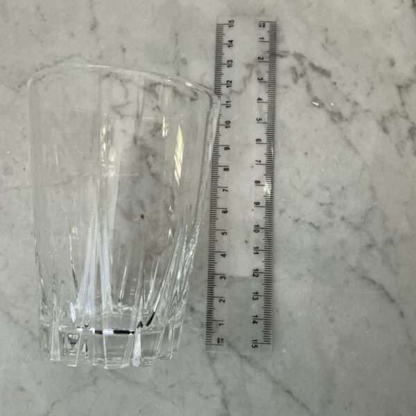 Cristal d'Arques kristallen waterglazen Louvre (set van 5) - Afbeelding 8