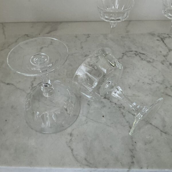 Cristal d'Arques kristallen Likeur glazen Louvre (set van 4) - Afbeelding 3
