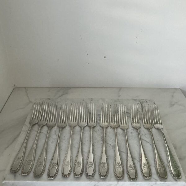 GAG Silber 90 verzilverde Vorken (set van 14)