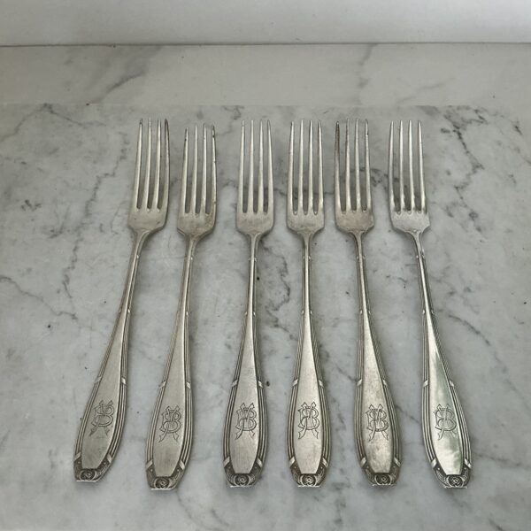GAG Silber 90 verzilverde Vorken (set van 14) - Afbeelding 6