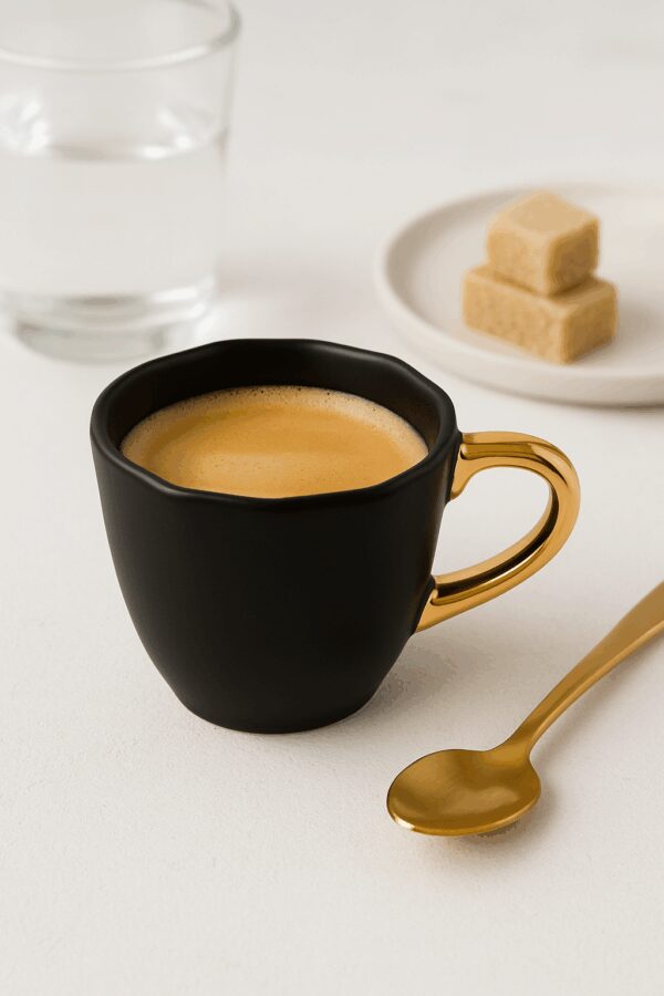 Urban Nature Culture Good morning espresso cup "black" - Afbeelding 2