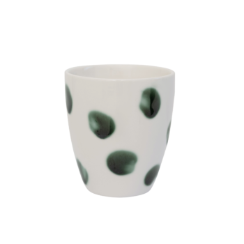 mug arts craft dots