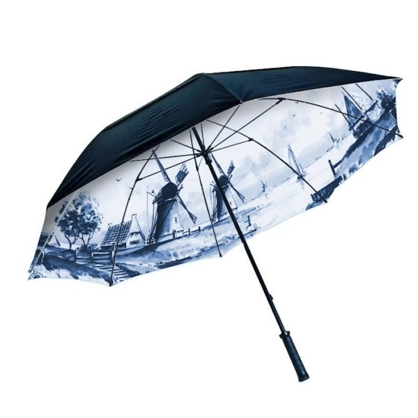 Heinen Delfts blauw paraplu