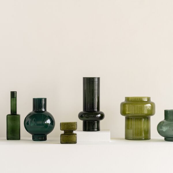 Urban nature kandelaar candle holder alba riffle green - Afbeelding 2