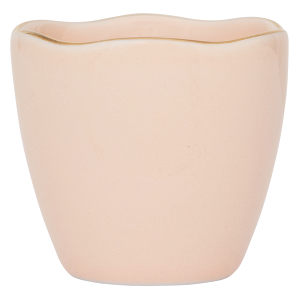Egg cup old pink