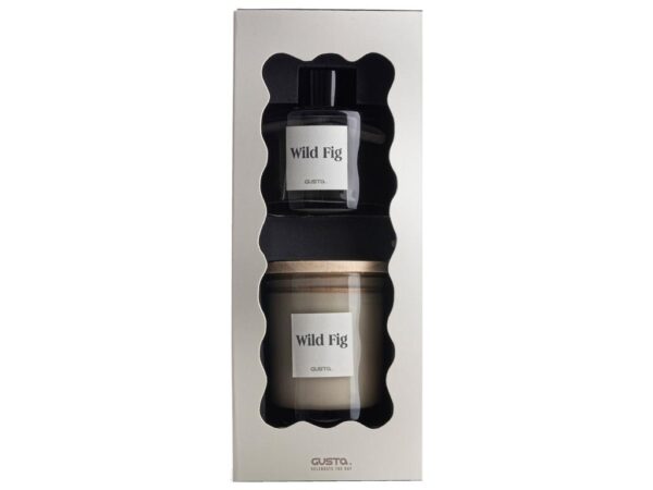 GIFTSET KAARS EN DIFFUSER WILDE VIJG