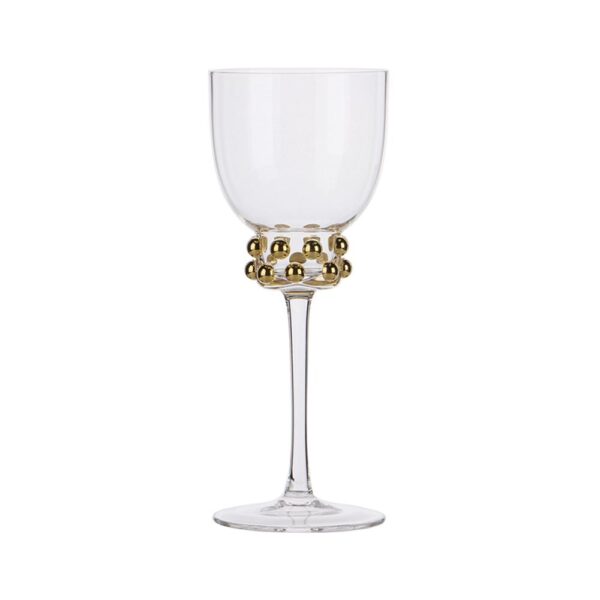 Opjet Champagneglas voetglas kralen