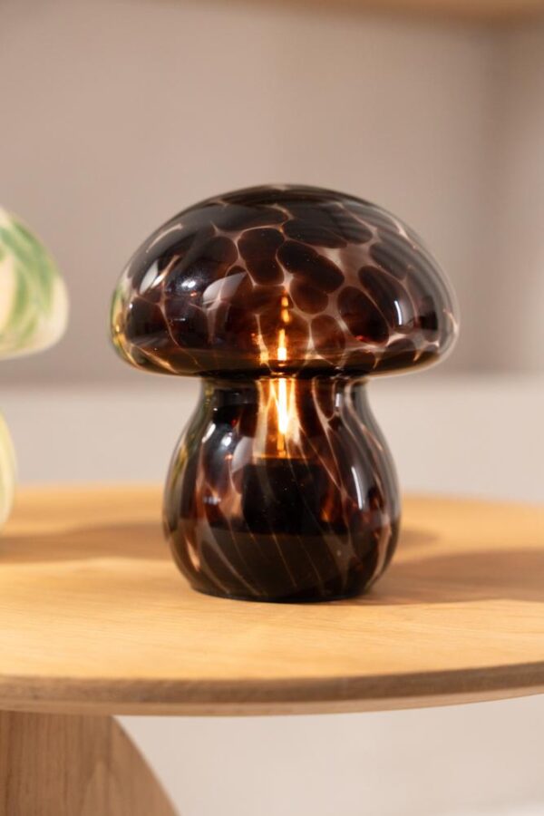 Mushroom Lamp bruin