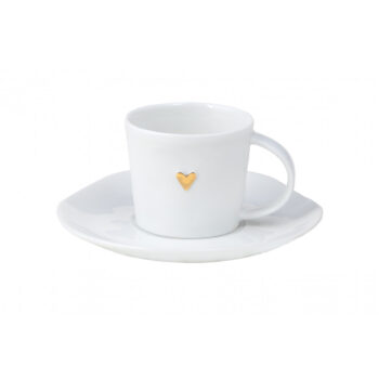 Räder Small cup gold heart