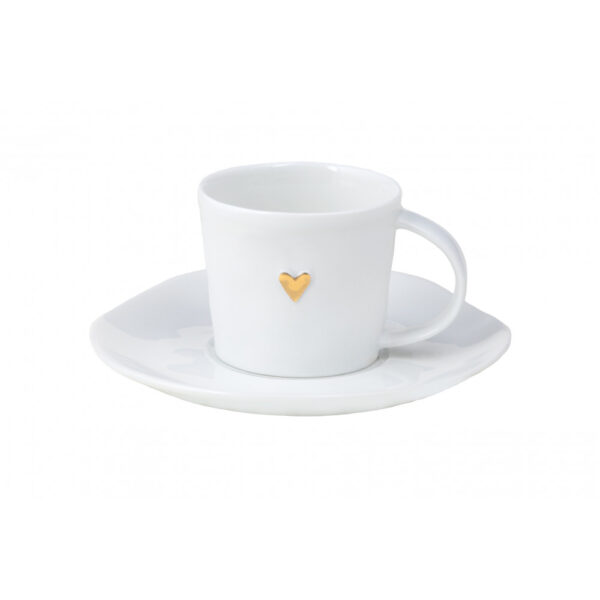 Räder Small cup gold heart