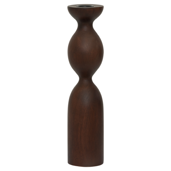 Candle Holder Vilkas Brown