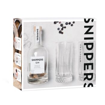 Pineut Snippers Originals Gift Pack Gin 2 Glasses