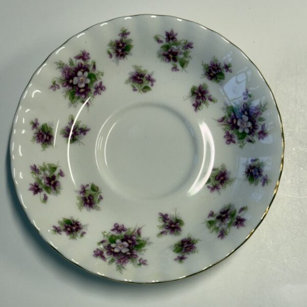 Royal Albert Vintage Thee kop en schotel Sweet Violets Male Size - Afbeelding 2