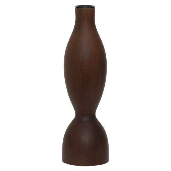 Candle Holder Vilkas B Brown