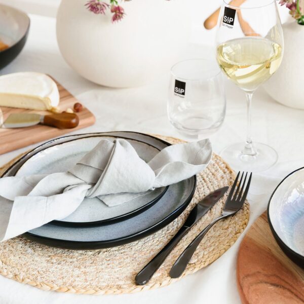 Salt & Pepper Plate / Bord 27 cm Lunar - Afbeelding 2