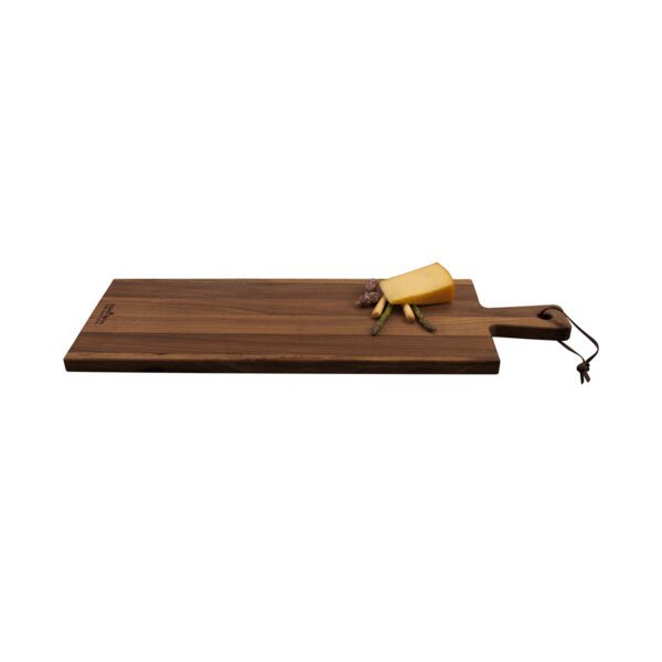 Bowls and Dishes Pure Walnut Wood Serveerplank 59 x 20 x 2 cm - Afbeelding 4