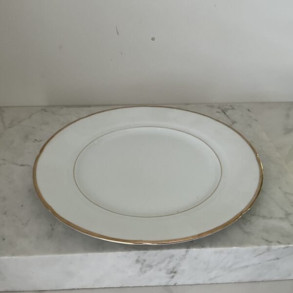 Bavaria Senta wit bord  met gouden rand 24 cm - Afbeelding 2