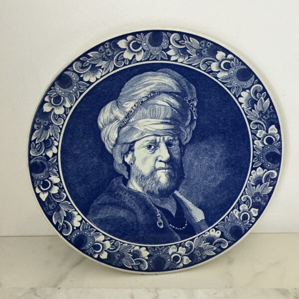 Wandbord "man met tulband"