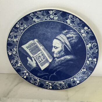 wandbord "Rembrandt's moeder"