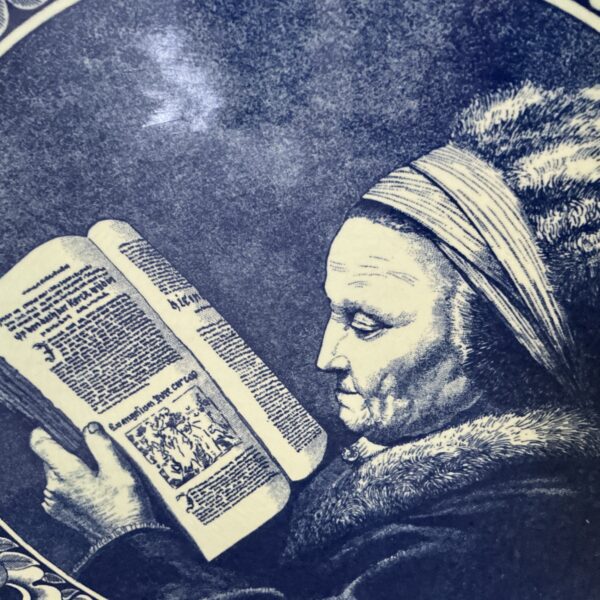 wandbord "Rembrandt's moeder"