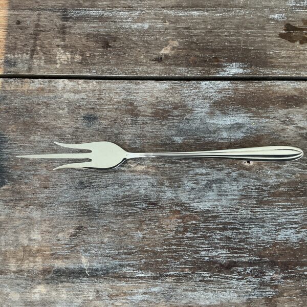 Keltum vintage verzilverde cakevork - Afbeelding 5