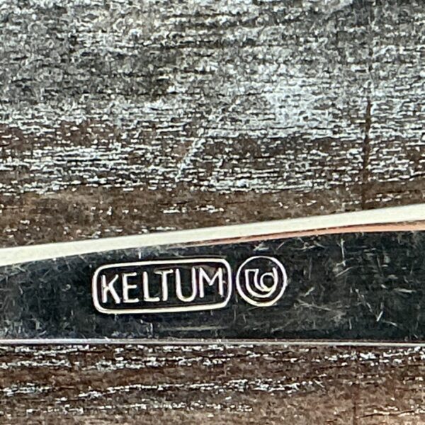 Keltum vintage verzilverde cakevork - Afbeelding 2