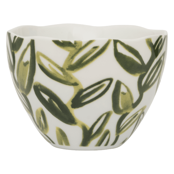 Urban Nature Culture Good Morning Cup – Cappuccino/Thee Ø11 cm – Leaves, Evergreen Sprig ) - Afbeelding 3