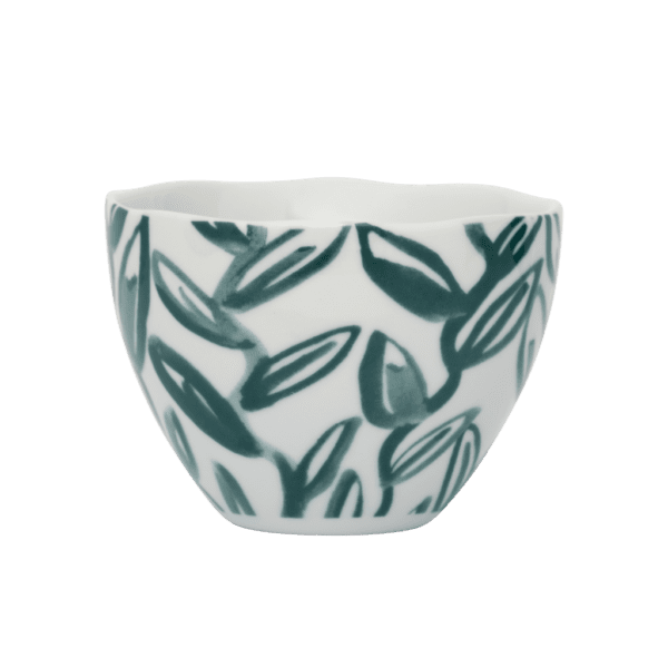 Urban Nature Culture Good Morning Cup – Cappuccino/Thee Ø11 cm – Leaves, Aqua) - Afbeelding 4