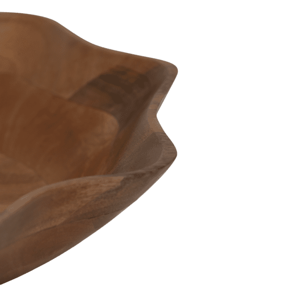 Urban Nature Culture Serving Bowl Bonnie – Mango Wood (40 x 39,5 x 10 cm) - Afbeelding 3
