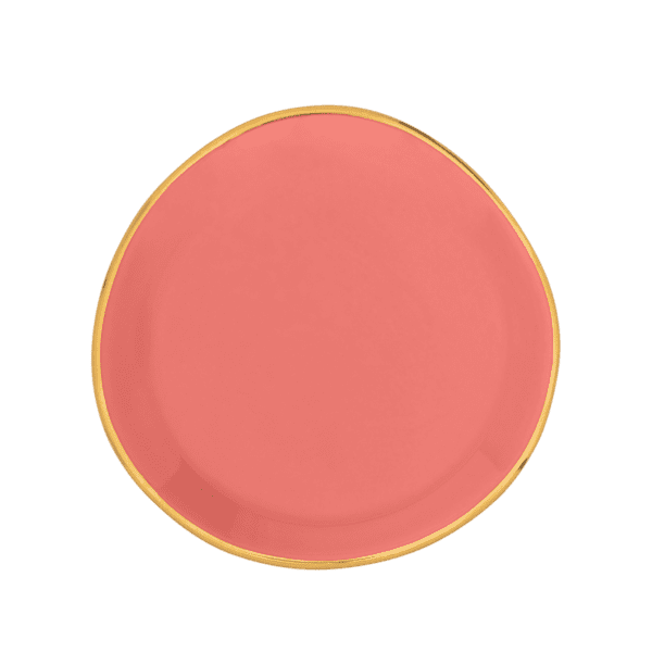 Urban Nature Culture Good Morning small plate burnt coral, Ø9 cm