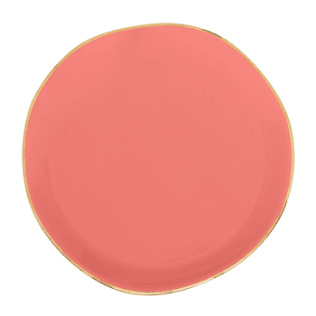Urban Nature Culture Good Morning plate burnt coral, Ø17 cm
