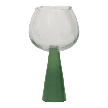 Urban Nature Culture Spritz Cocktail Glass Set – Jade Green (2 stuks)
