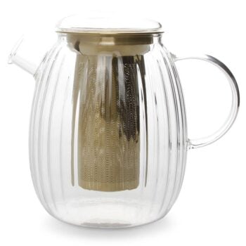 Salt and pepper dubbelwandige theepot tokio