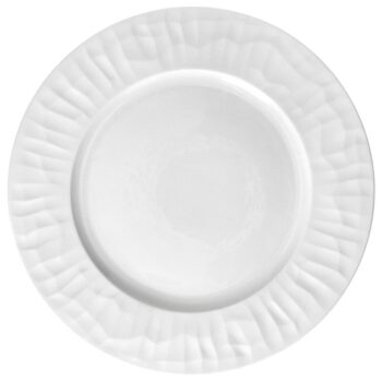 POMAX LEGGERO - DINERBORD - PORSELEIN - DIA 29 X H 1,7 CM - WIT