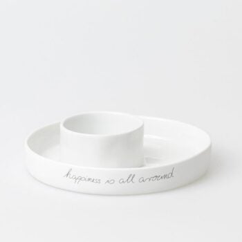Räder Bowl Center Point Happiness is all around 15,5x4cm