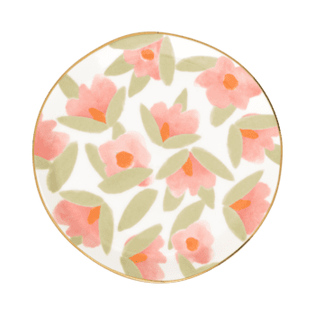 Urban Nature Culture Good Morning Plate “Lilja Burnt Coral” – Ø17 cm