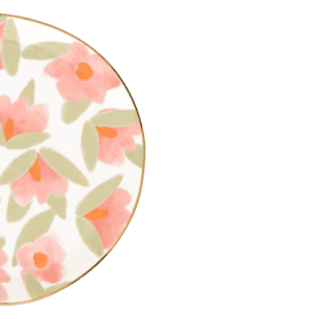 Urban Nature Culture Good Morning Plate “Lilja Burnt Coral” – Ø17 cm