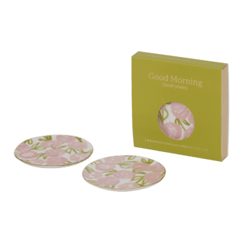 Urban Nature Culture Good Morning Plate Palesa – Ø12 cm (Set van 2) Flamingo Pink