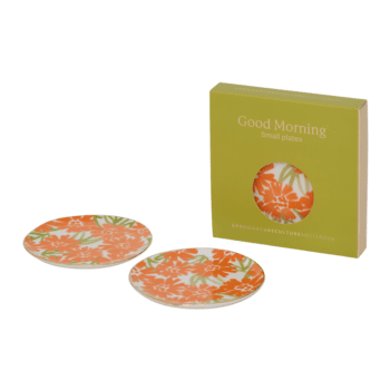 Urban Nature Culture Good Morning plate, Ø12 cm Palesa, Set of 2, Carrot