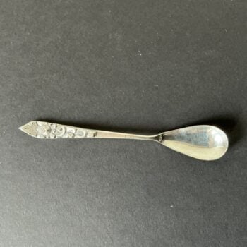 Antiek zilveren theelepeltje 800 zilver – Rococo stijl | ca. 1900