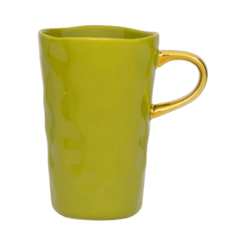 Urban Nature Culture Good Morning Latte Cup – Split pea Ø 8,5 * 13 CM