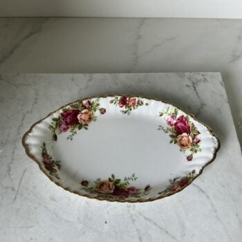 Vintage Royal Albert Old Country Roses serveerschaaltje – romantisch Engels bone china